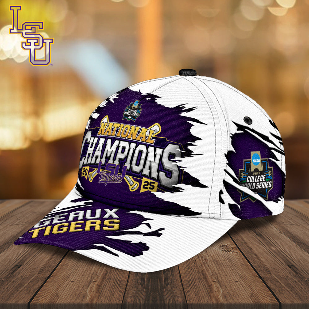 LSU Tigers Baseball 2025 National Champions Classic Cap – MAITM 11810