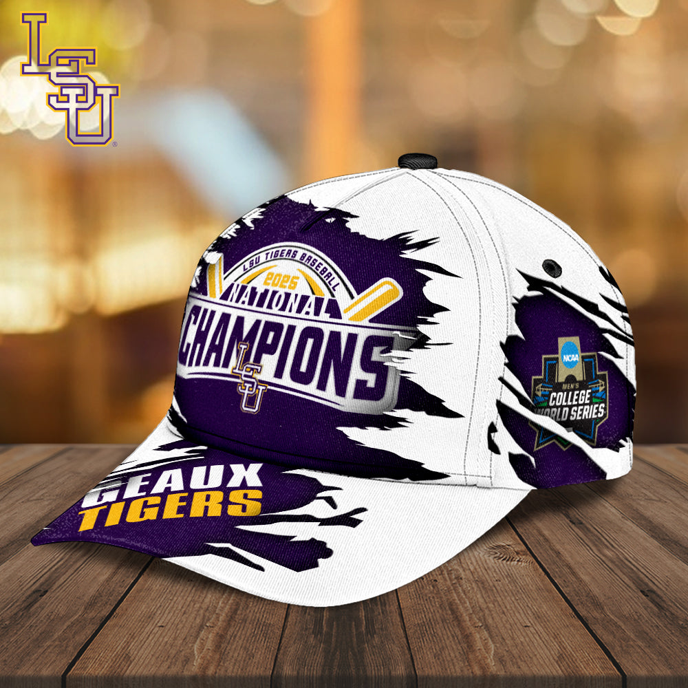 LSU Tigers Baseball 2025 National Champions Classic Cap – MAITM 11826