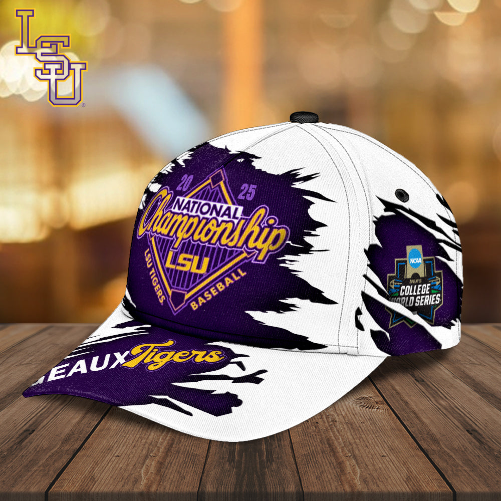LSU Tigers Baseball 2025 National Champions Classic Cap – MAITM 11907
