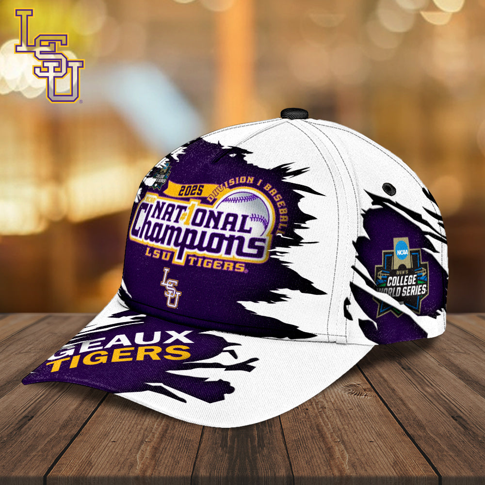 LSU Tigers Baseball 2025 National Champions Classic Cap – MAITM 11909