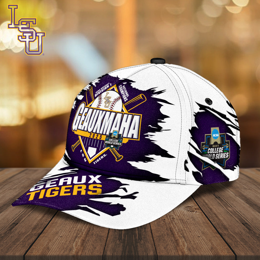 LSU Tigers Baseball 2025 National Champions Classic Cap – MAITM 11968