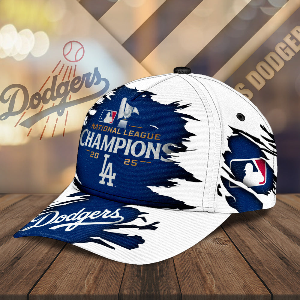 Los Angeles Dodgers 2025 National League Champions Classic Cap – MAITM13479