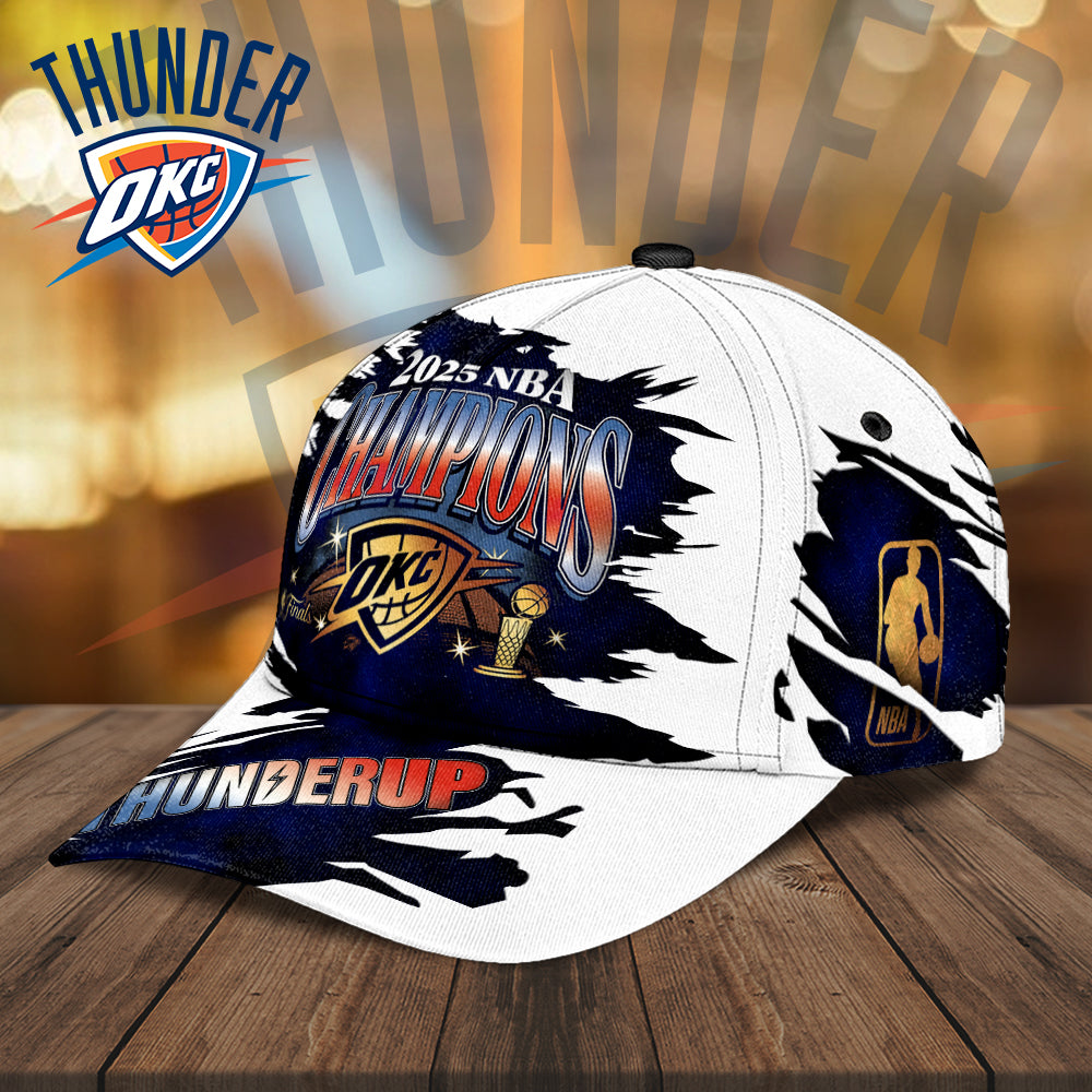 Oklahoma City Thunder 2025 NBA Champions Classic Cap – MAITM 11793
