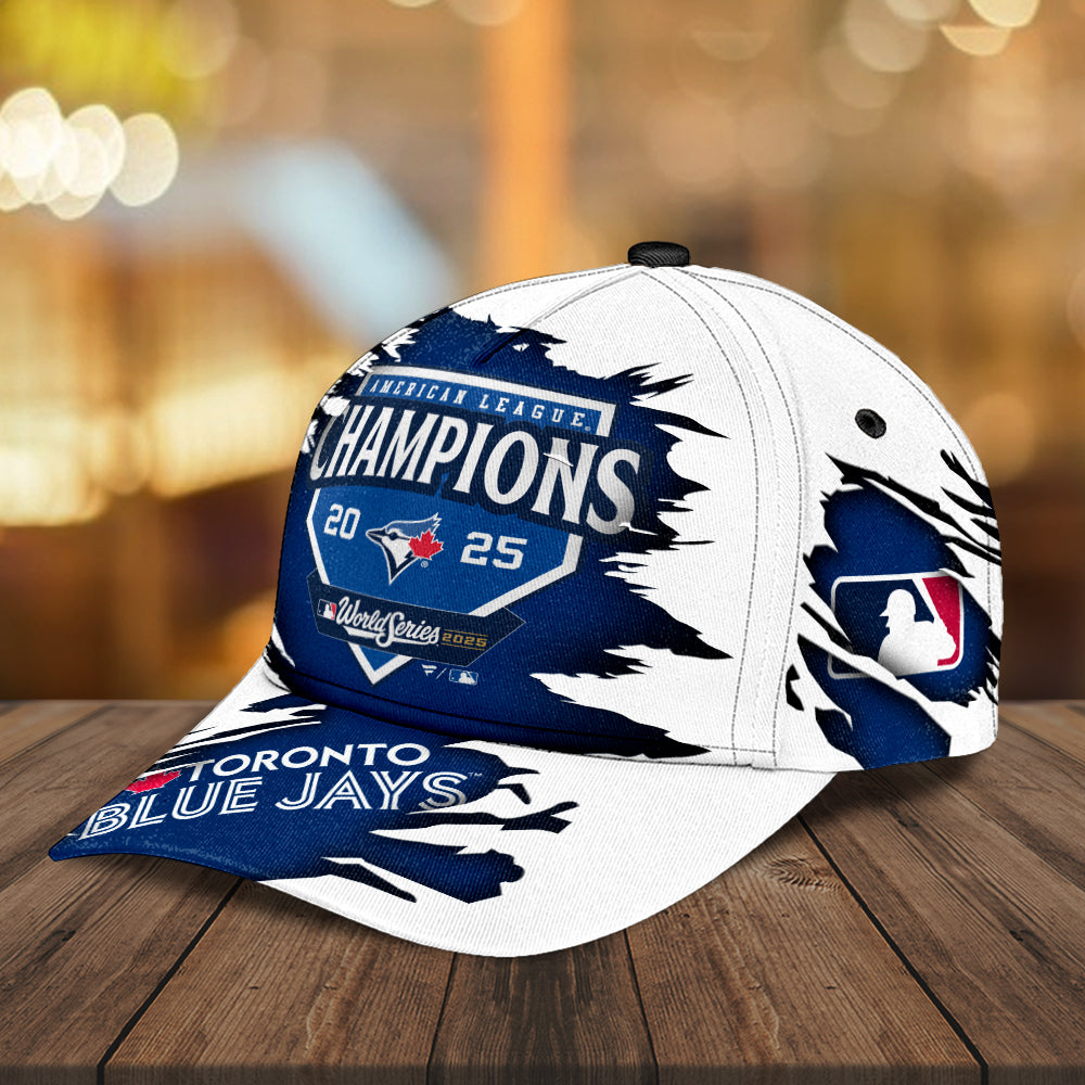 Toronto Blue Jays 2025 American League Champions Classic Cap – MAITM13504