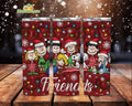 3D Peanuts Christmas Friends Tumbler Snoopy Charlie Brown Tumblers