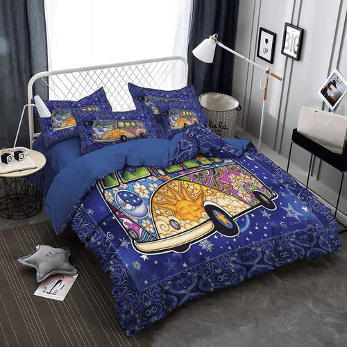 Hippie Quilt Bedding Set - Color Flow Quilted Bedding