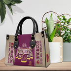 Brisbane Broncos 2025 Premiers Leather HandBag – MAITM13337