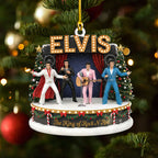 Elvis Presley Custom Shape 1-sided Acrylic Ornament – MAITM13519