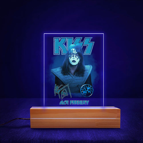 KISS x Ace Frehley 3D Led Light Wooden Base – MAITM6207