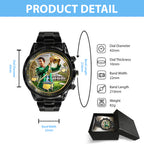 Masters Tournament x Rory McIlroy Black Stainless Steel Watch – MAITM 10732