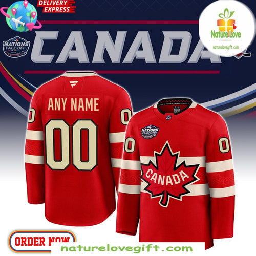 Canada Hockey Jersey 2026 4 Nation Face-Off Team