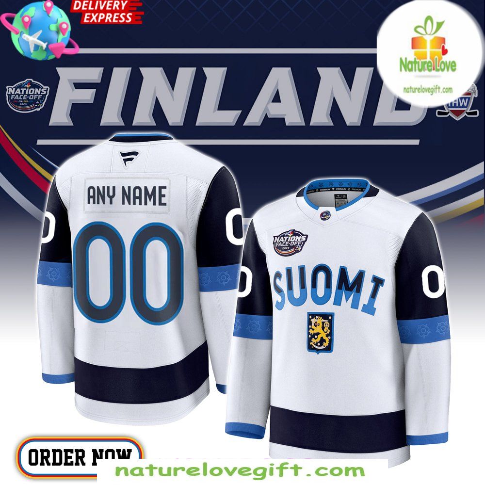 Finland Ice Hockey Jersey 2026 4 Nation Face Off