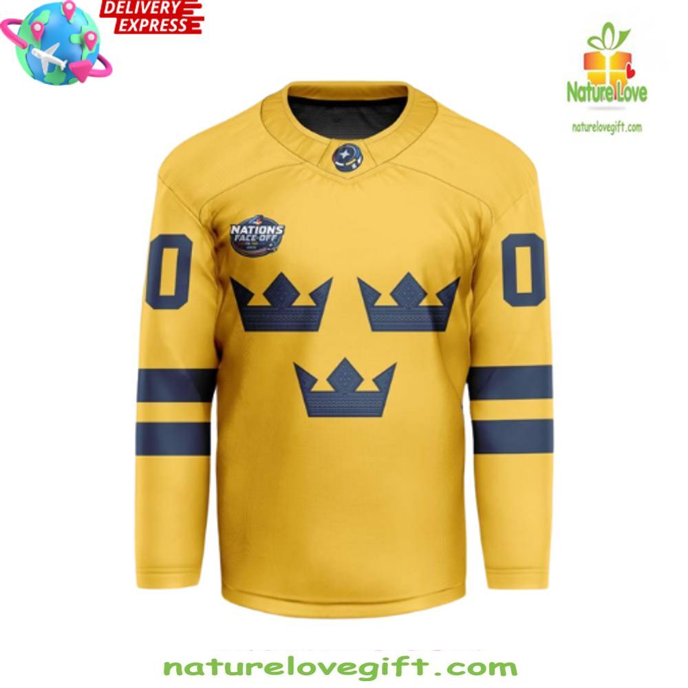 Swedish Team Hockey Jersey 4 Nations Face-Off 2026 Special Edition