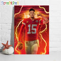 424 Yards And 4 TDs For Patrick Mahomes And 6 Straight Wins For Kansas City Chiefs Poster Canvas