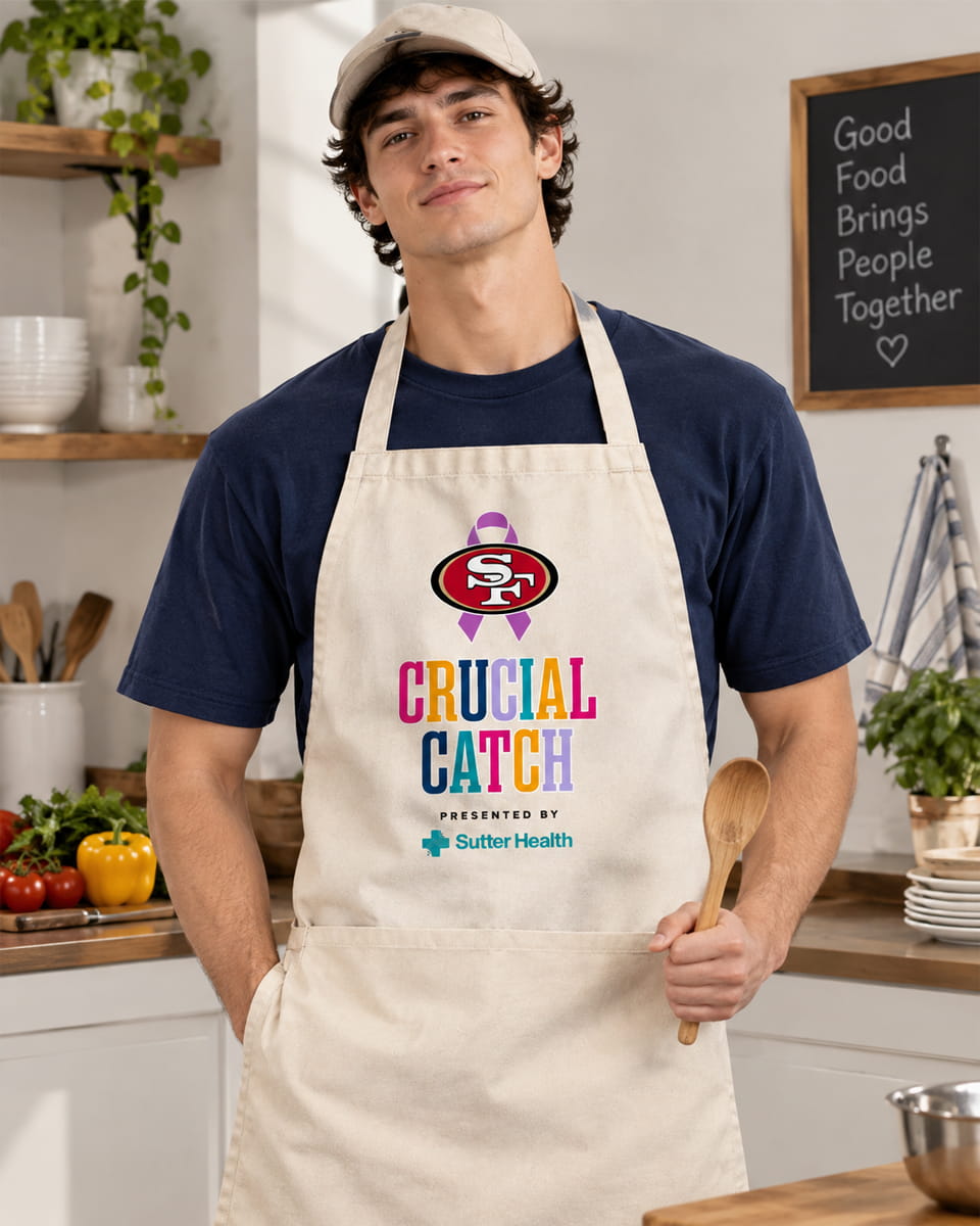 49ers Crucial Catch Apron
