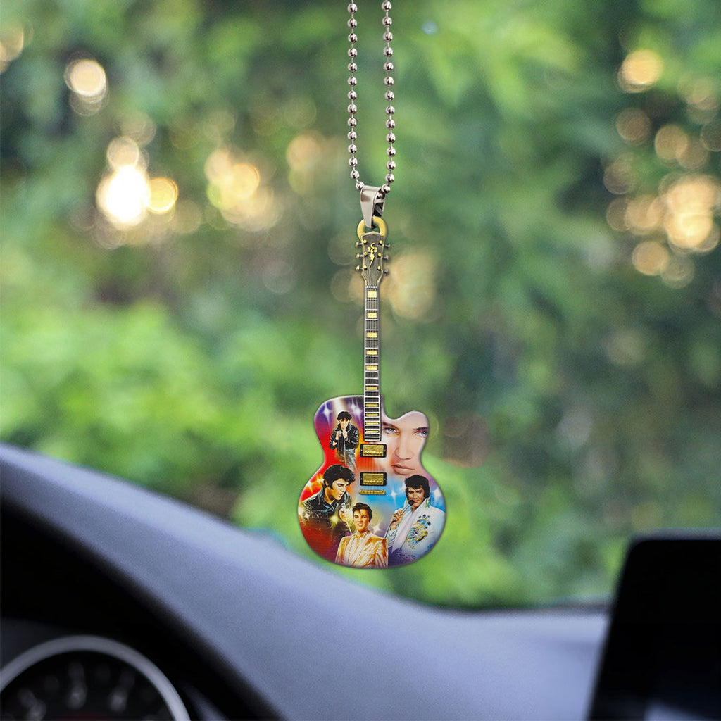 Elvis Presley 2-Side Printed Car Ornament – MAITM 5074