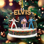 Elvis Presley Custom Shape 1-sided Acrylic Ornament – MAITM13519