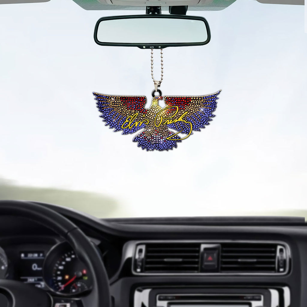 Elvis Presley Custom Shape 1-sided Acrylic Car Ornament – MAITM 6154