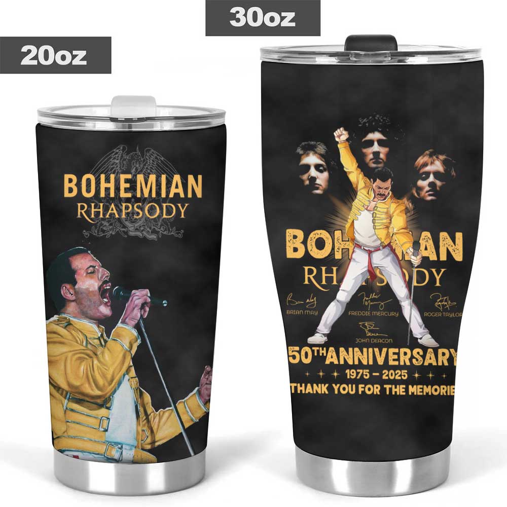 Queen Band x Freddie Mercury Tumbler Cup – MAITM 10124