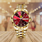 Scuderia Ferrari x Lewis Hamilton Alloy Luxury Quartz Watch – MAITM12498
