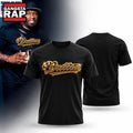 50 Cent Vuitton 3D Gold Graphic T Shirt