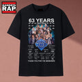 63 Years Of Doctor Who 1963 2026 Signatures Thank You For The Memories T Shirt, Music 2D Shirt