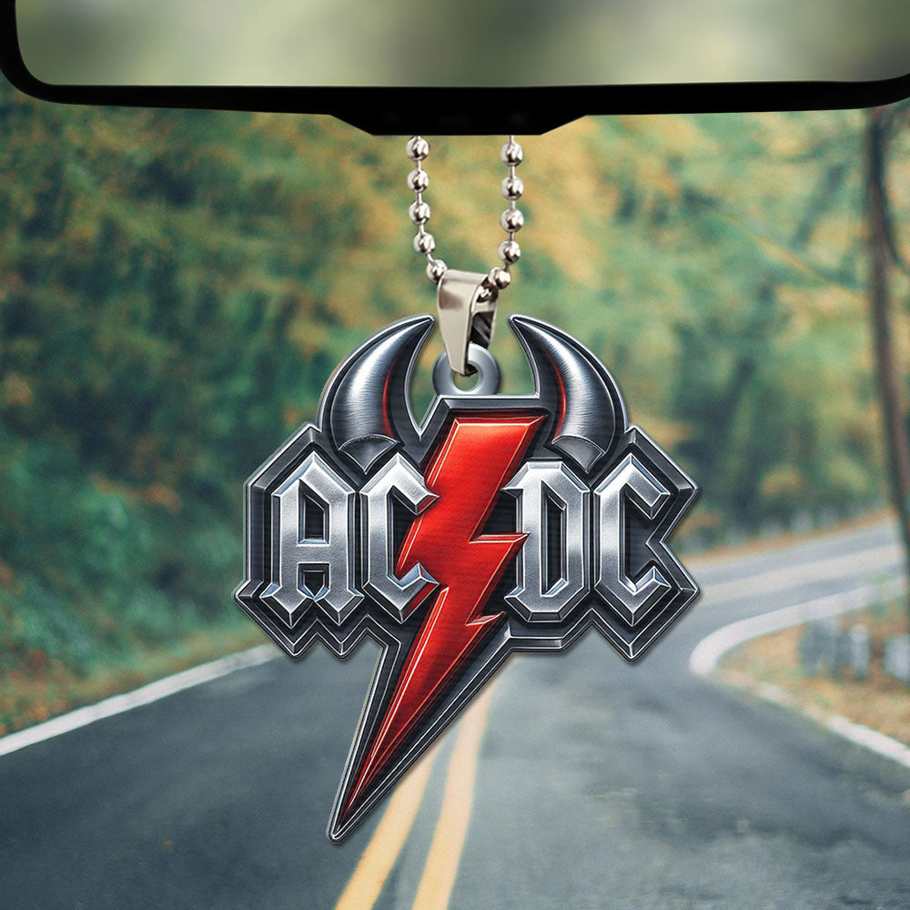 AC/DC Custom shape 1-sided Acrylic Car Ornament – TMTHU1962