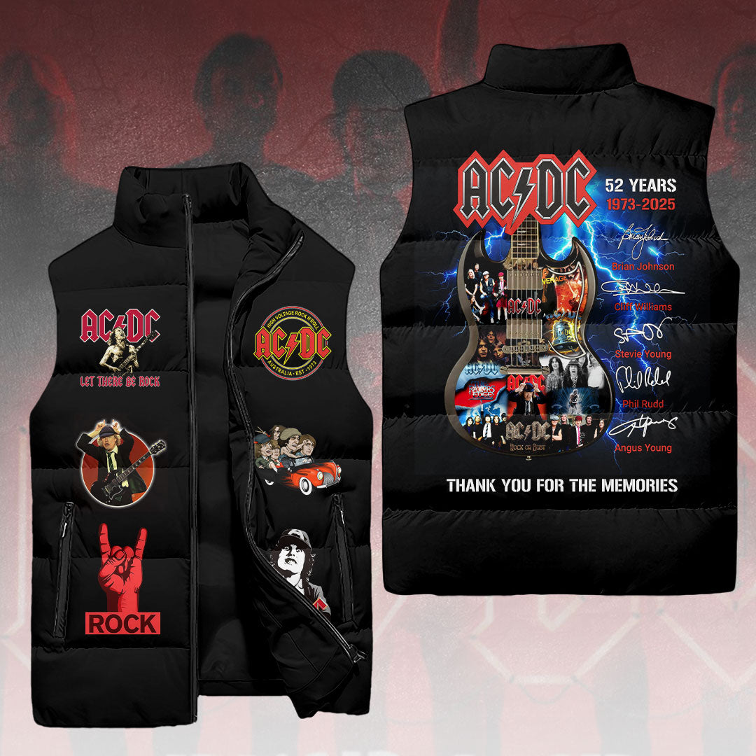 AC/DC 3D Sleeveless Down Jacket – HOATT15033