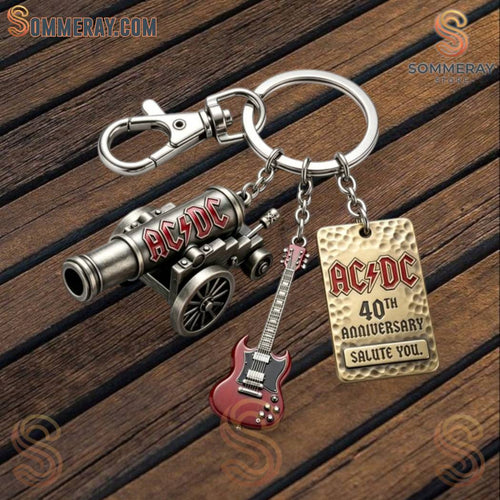 AC/DC 40th Anniversary Salute You Keychain