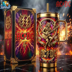AC.DC 53rd Anniversary 40oz Edition With Handle Yeti Tumbler