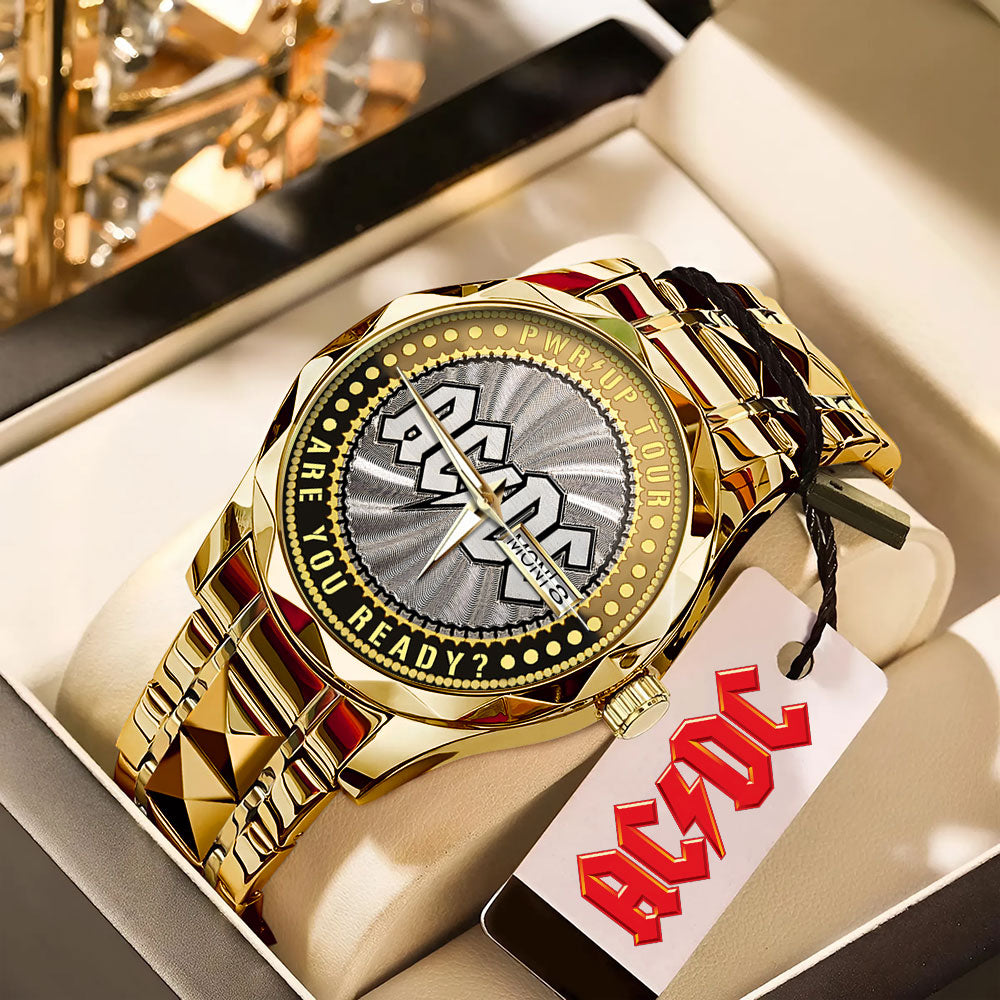 AC/DC Alloy Luxury Quartz Watch – MAITM 12100