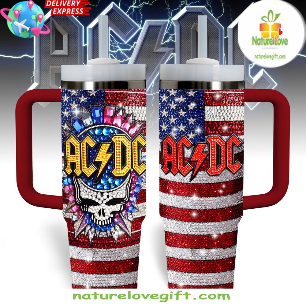 Stanley Tumbler Cup ACDC American Diamond Crystal Insulated