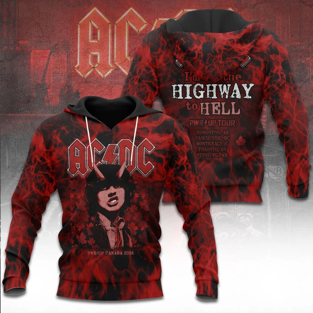 AC/DC Canada Tour 2026 3D Apparel – TANTN25021