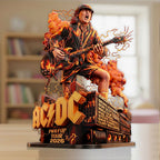 AC/DC Custom Shape Acrylic Plaque – GNE7544