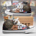 AC/DC High Top Canvas Shoes – TMTHU9474