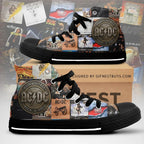 AC/DC High Top Canvas Shoes – TMTHU9474