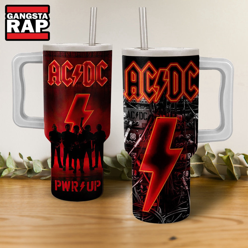 ACDC Pwe Up Tour Stanley Tumbler 40oz