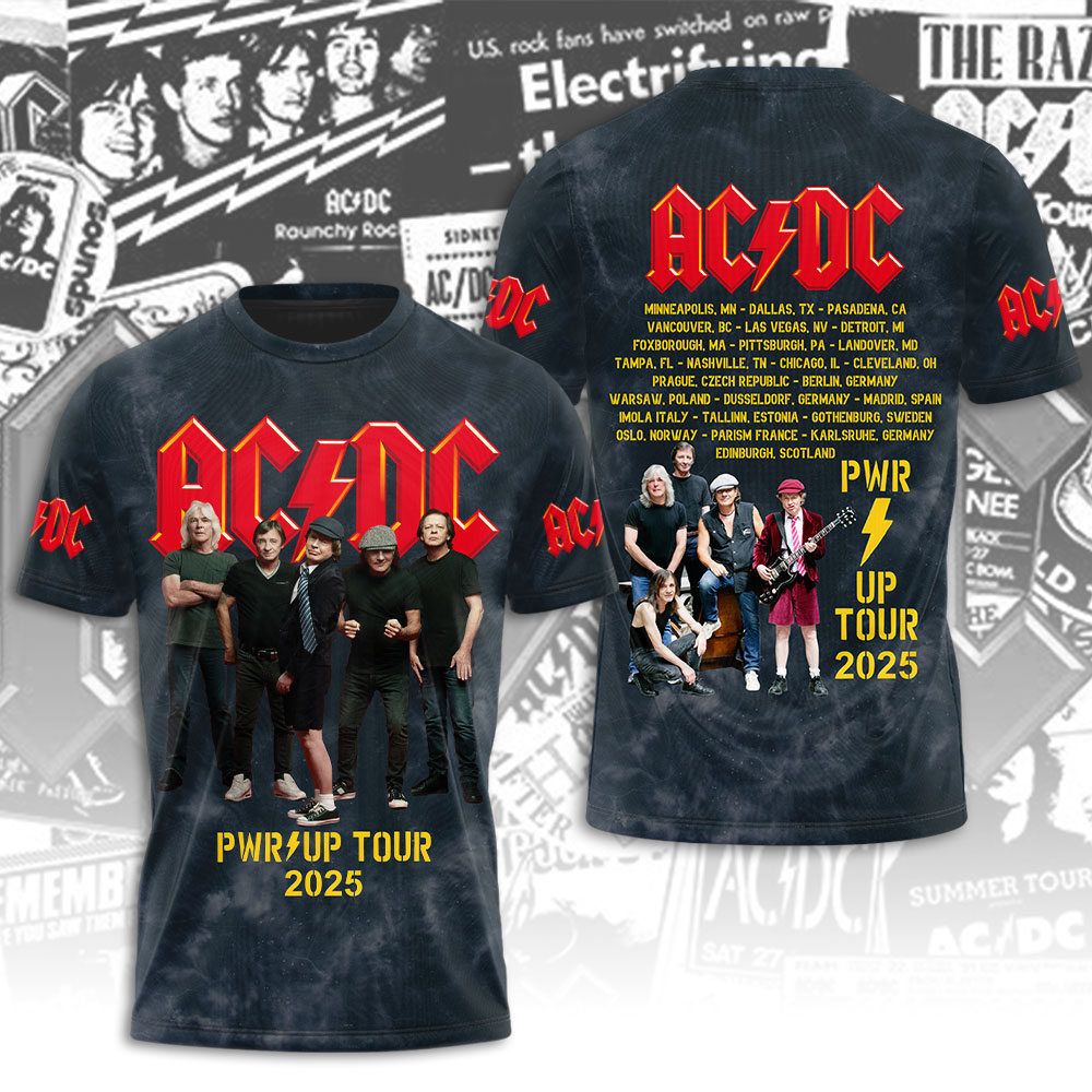 AC/DC 3D Apparel – GNE NEW158