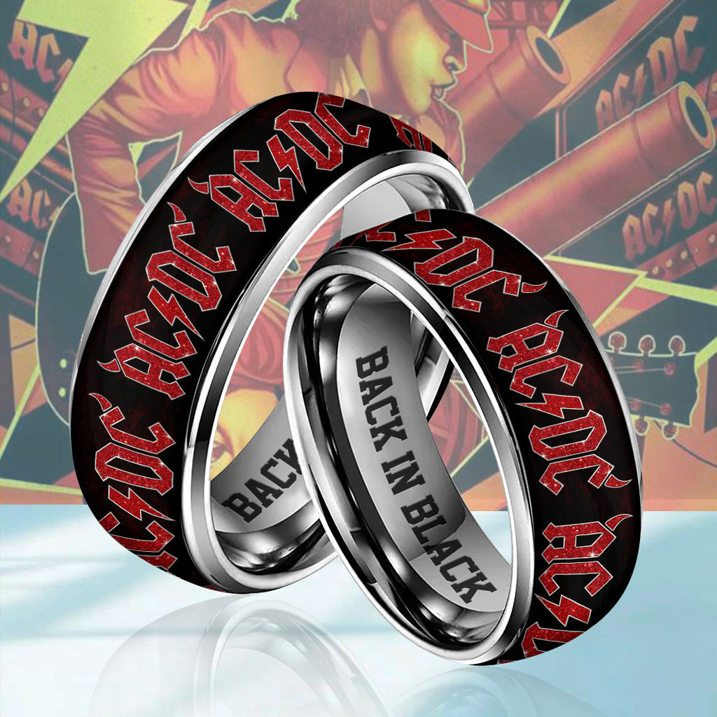 AC/DC Custom Alloy Ring – TMTHU2189