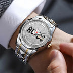 AC/DC Alloy Luxury Quartz Watch – TANTN 13794