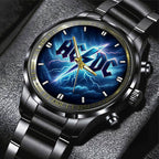AC/DC Black Stainless Steel Watch – GNE 1351