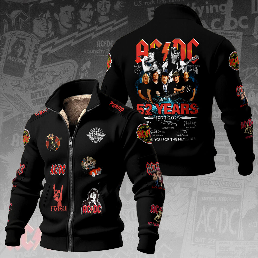 AC/DC Thick Knit Fleece Jacket – HOATT15034