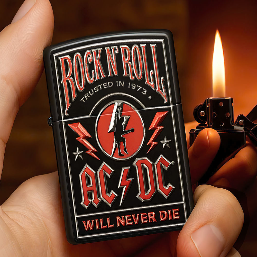 AC/DC Zippo Lighter Case (No Insert) – TMTHU2016