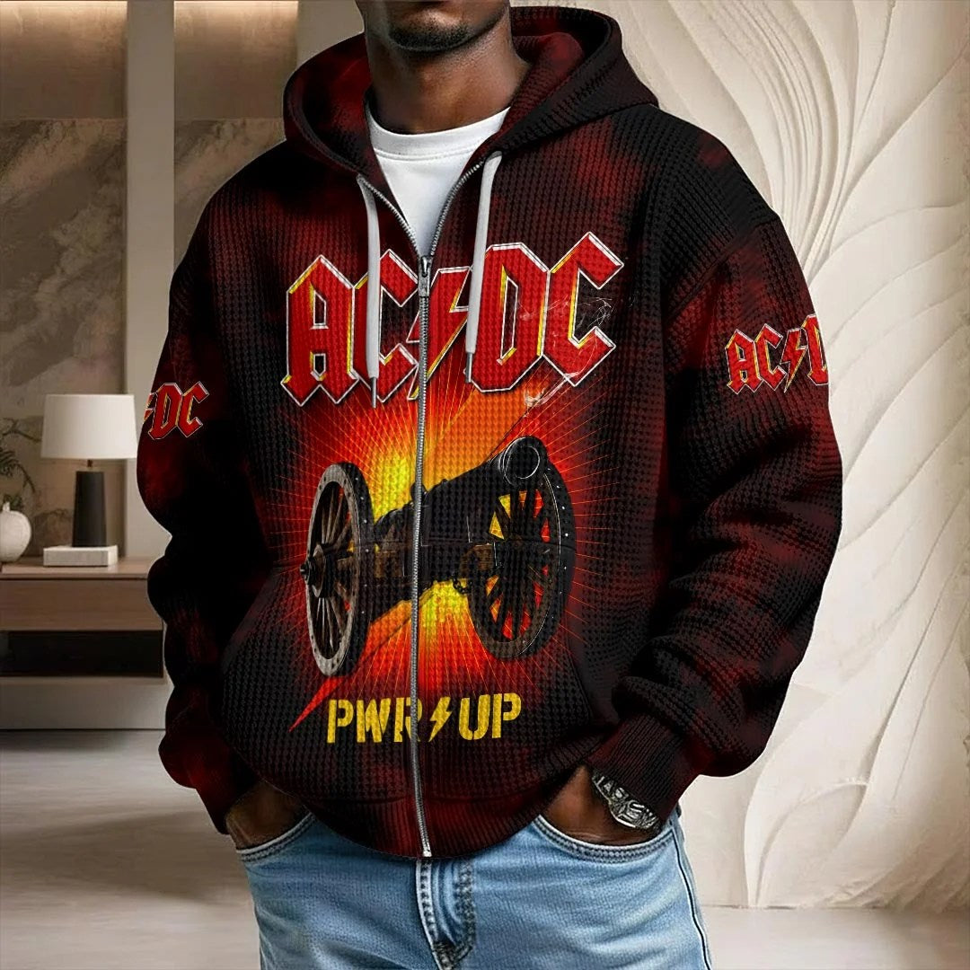 AC/DC World Tour 2026 3D Unisex Waffle Hoodie – HOATT21269