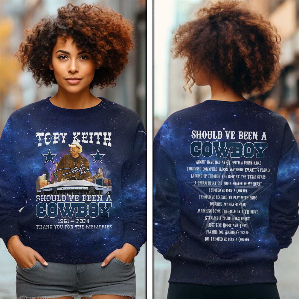 Toby Keith x Dallas Cowboys 3D Apparel – MAITM 6291