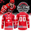 AHL All-Star 2026 Classic Red Hockey Jersey