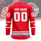 AHL All-Star 2026 Classic Red Hockey Jersey
