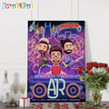 AJR Bridgestone Arena Nashville TN July 31 2024 Wall Art Poster Canvas