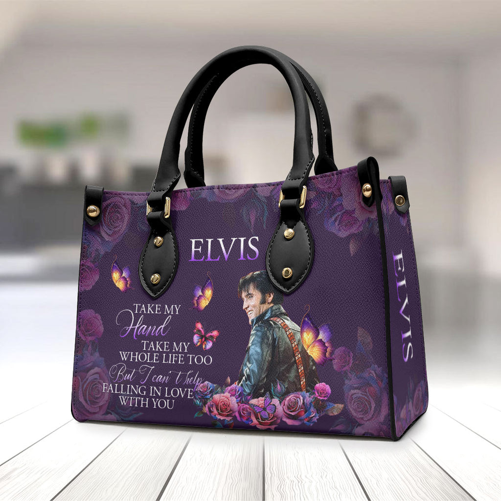 Elvis Presley Leather HandBag – ANHNV 1896