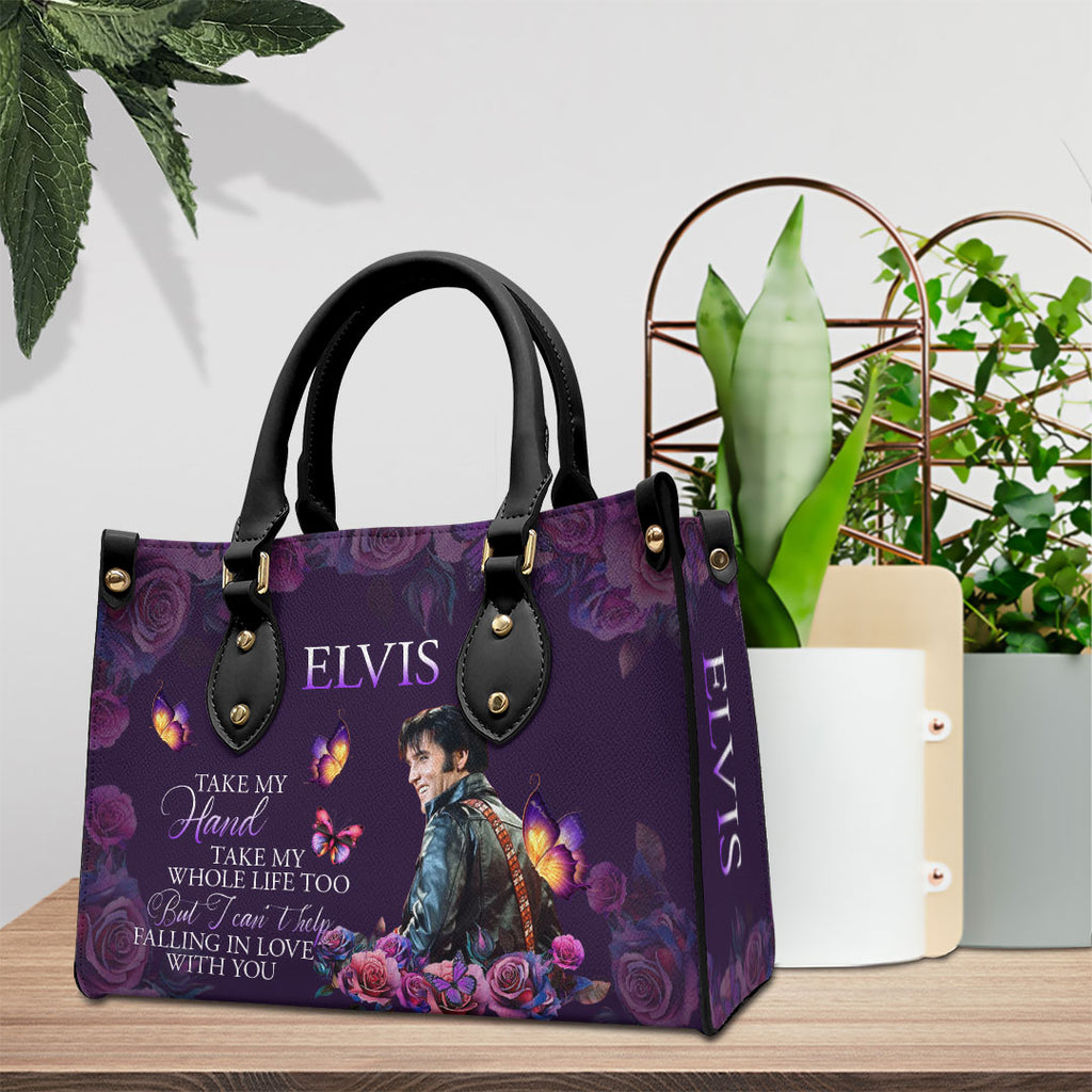 Elvis Presley Leather HandBag – ANHNV 1896